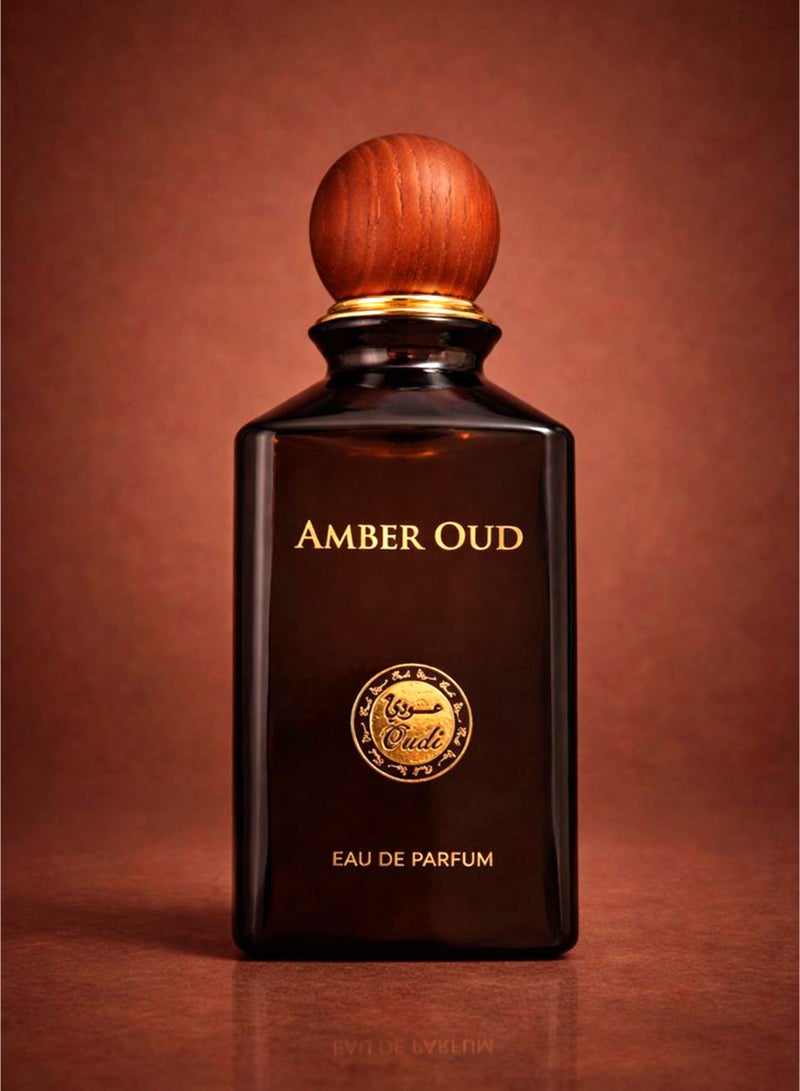 OUDI Amber Oud Eau De Parfum 100ml | Long Lasting Unisex Oudi Parfum with Vanilla Amber & Fresh Aquatic Accords | Best Luxury Perfume for Men & Women - Image 4